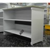 Mostrador mixto metal y madera