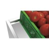 Expositor de frutas y verduras inoxidable con ruedas