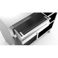 Mueble cafetero inox básic 107x60