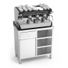 Mueble cafetero inox básic 107x60