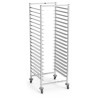 Carro bandejero Gastro M acero inoxidable GN1/1 10 niveles ds454