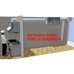 Depurador SIN TURBINA. ELECTROSTATICO EXTRACCION DE HUMOS