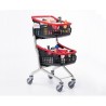 CARRO DE LA COMPRA COMPACT DOBLE CESTA 35L + 35L