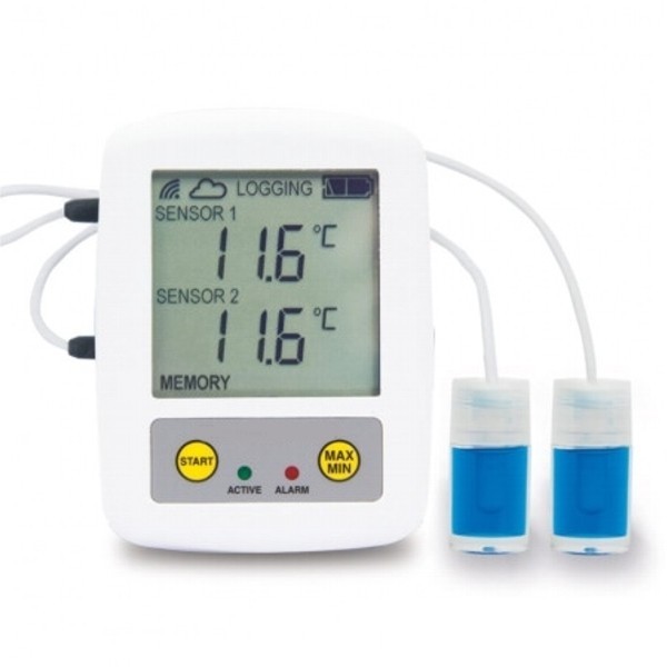 REGISTRADOR TEMPERATURA con sonda de glicol inalambrico WiFi, CHR-Wx11-Pharm