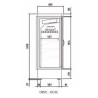 EXPOSITOR  PUERTAS CRISTAL. Refrigeración o congelación