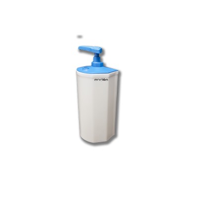Dosificador de gel para la pared con pistón especifico para el uso de lavavajillas manual. Modelo: DIJ912