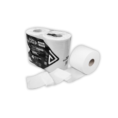 Papel higienico de hogar de 2 capas blanco "Super Compact" de 50 mts el rollo