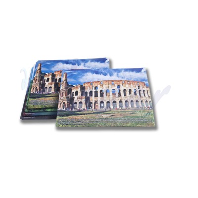 Mantel impreso 30x40 de 60 gr a todo color con imagen de Coliseo de Roma. Modelo: MAD908