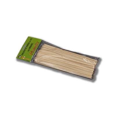 Palillo para pincho de madera de 20 cms de bambú