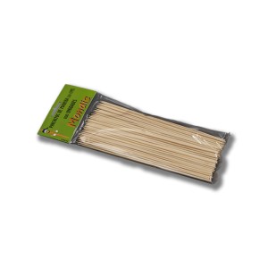 Palillo para pincho de madera de 25 cms de bambú