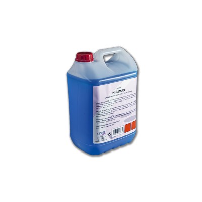 Higimax, detergente limpiador para superficies, suelos, paredes y sanitarios. 4X5 LITROS. Modelo: QDE008