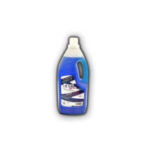 Detergente líquido/gel de color azul para todo tipo de ropa