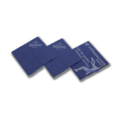 Servilleta de color azul 20x20 de 2 capas calidad tissue