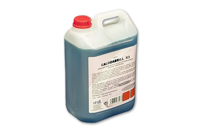 Calgoabrill X3, abrillantador para vajillas y cristalería para máquinas automáticas. Modelo: QAZ921