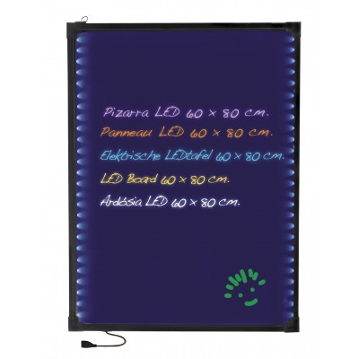 PIZARRA ELECTRICA LEDS 60X80 CM