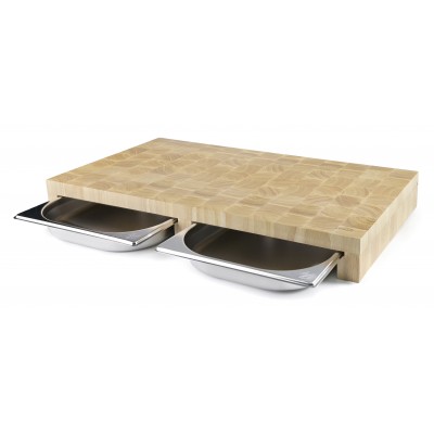 Tabla corte collect wood 2 x gn 1/2