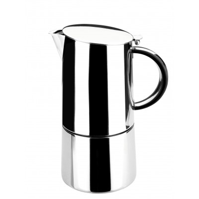 CAFETERA EXPRESS MOKA 4 TAZAS INOX 18/10