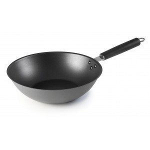 WOK ACERO ANTIADHERENTE D.28 CM