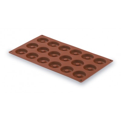 Molde silicona mini-savarin 18 cavidades