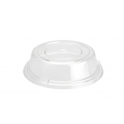 TAPA CUBREPLATOS REDOND.PC BPA-FREE 25x7