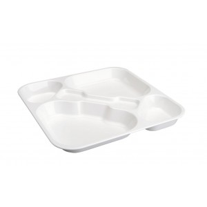 BANDEJA AUTOS. PC BPA-FREE 33X33 BLANCA