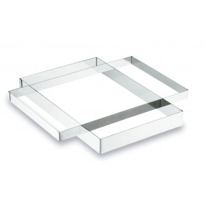 MARCOS 30x40x3 CMS.- 18/10 INOX