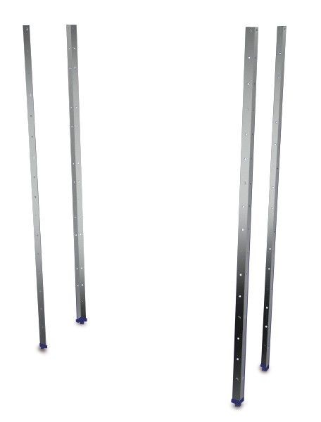 Soporte de estanteria de 40x40 mm. con contera