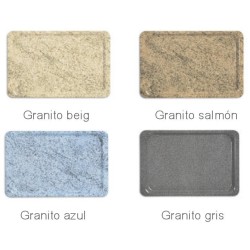 Bandejas estratificadas granito estandar.