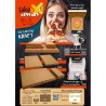 Mesita Guarda pizza en plástico