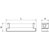 Kit golpeador para cajón modular