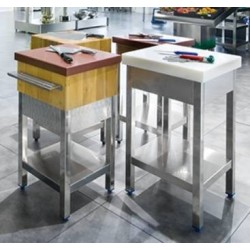 TAJO MADERA-FIBRAA ROJA C/FALDON C/ENTREP 400X400X