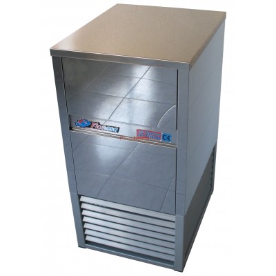 Máquina hielo Flonasa Montblanc. Cubito de 20 a 45 gramos. Refrigeración hybrida