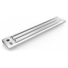 Portacuchillos para adosar en chapa 380x90x30 mm.