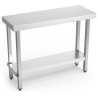 Mesa central plegable con entrepaÃ±o 