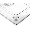 Tapa antidesbordamiento inox para cubeta GN gastronorm Fricosmos