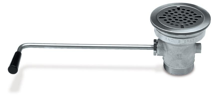 Válvula de descarga rápida con rebosadero de 2"