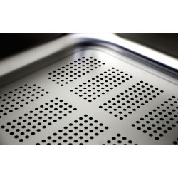 Cubeta gastronorm perforada inox 2/1 (650x530 mm) Fricosmos