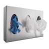 Dispensador de 3 cajas de guantes y/o tissues