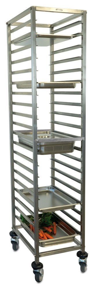 Carro bandejero Gastronorm 2/1 20 niveles 675x590