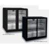 Expositor compacto con 2 puertas ABATIBLES o CORREDERAS (+0º / +10º)