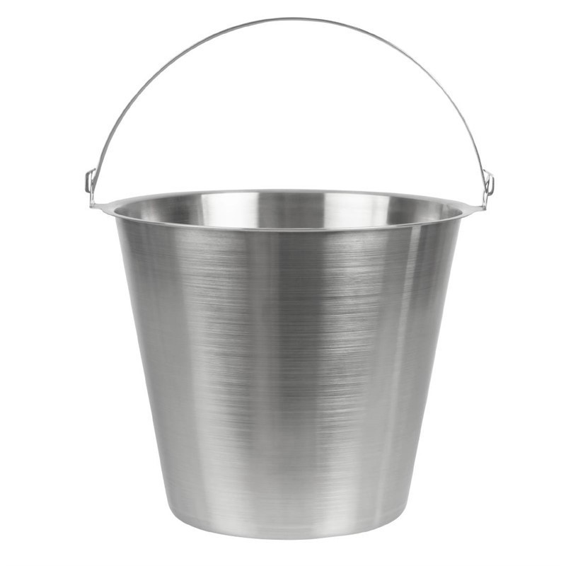 Cubo de acero inoxidable j807