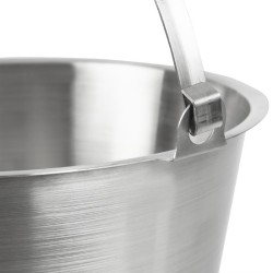 Cubo de acero inoxidable j807