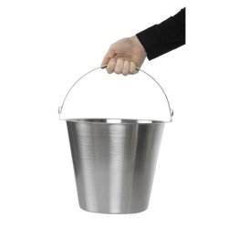 Cubo de acero inoxidable j807