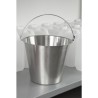 Cubo de acero inoxidable j807