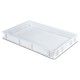 Caja alimentaria apilable 600x400x100 mm