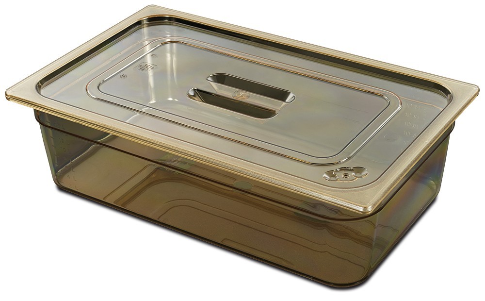 Cubeta Gastronorm alta temperatura lisa 1/3 - 65 Dimensiones 325x176x65 mm.