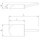 Librador 280x100x90 mm