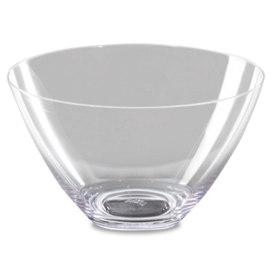 Bowl de policarbonato transparente ø217x128 mm.