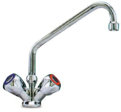 Grifo giratorio dos aguas sobremesa