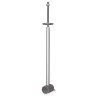 Tirante de techo para tubo con varilla 350x38 mm.